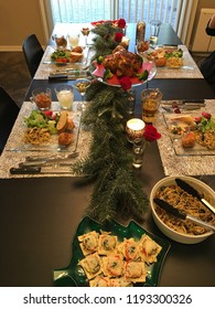 Christmas Potluck Party At Home