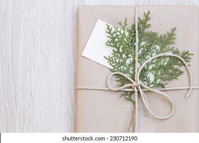 Christmas Present With A Card