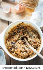 Christmas Pudding Butter In Bowl 