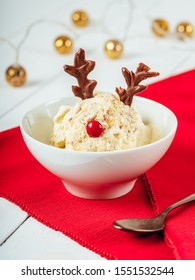 Christmas Rain-deer Mince Pie Ice Cream