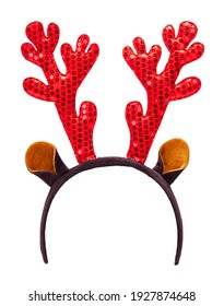 Christmas Reindeer Antlers Costue Headband Cut Out.