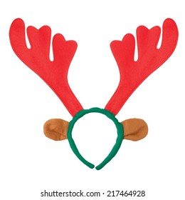 Christmas Reindeer Horns Headband.