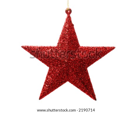 Christmas season ornaments on a white background for use on multiple designs