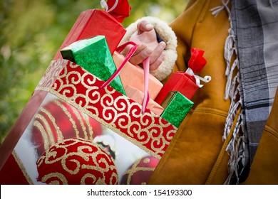 Christmas Shopping Images Stock Photos Vectors Shutterstock