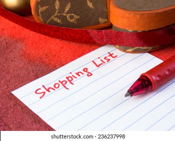 Christmas Shopping List