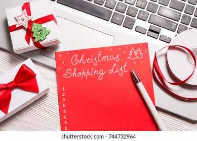 Christmas Shopping List