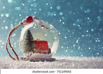 Christmas Snow globe 
				