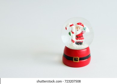 Christmas snow globe with Santa inside - Powered by Shutterstock