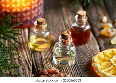 Bottle Essential Oil Frankincense Resin On Stock Photo (Edit Now ...