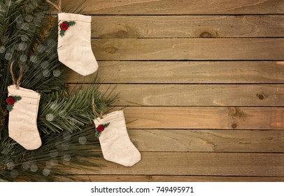 Christmas Stocking Background