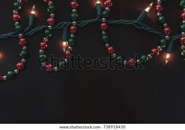 christmas string beads