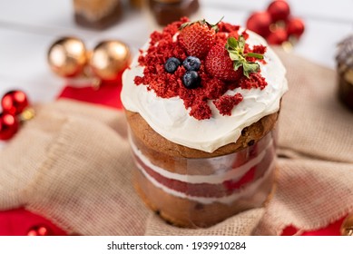 Christmas Sweets - Panetone Red Velvet