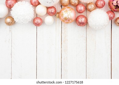 Rose Gold Christmas Background Images Stock Photos Vectors Shutterstock