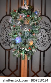 Christmas Traditional Door Swag Wreath