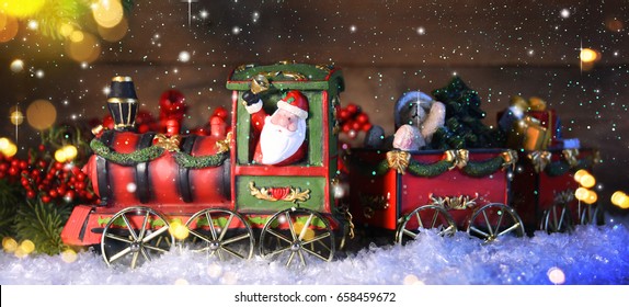 Christmas Train Images Stock Photos Vectors Shutterstock