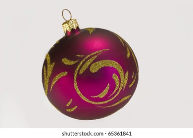 Watercolor Christmas Ball Christmas Decorations Holy Stock Illustration ...