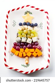 Christmas Tree Cheese Platter