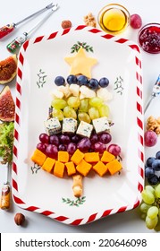 Christmas Tree Cheese Platter