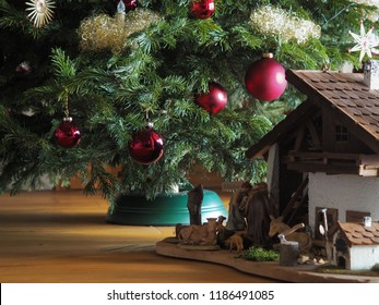 Christmas Crib Images Stock Photos Vectors Shutterstock