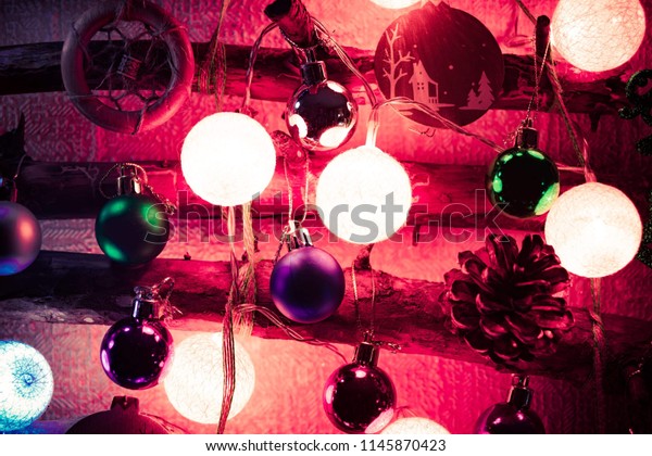 Christmas Tree Made Sticks Twigs Background Stock Photo Edit Now