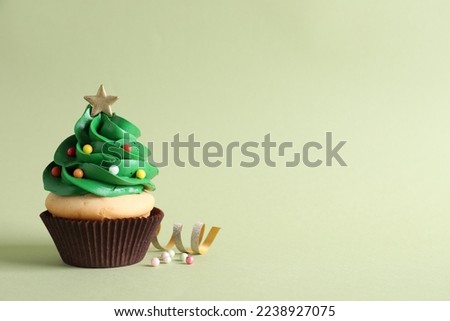 Similar – Image, Stock Photo cupcake christmas tree