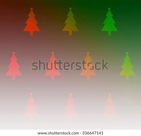 christmas tree wallpaper for background colorful toning