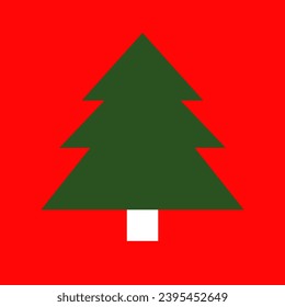 christmas trees icon, vector illustration - Shutterstock ID 2395452649