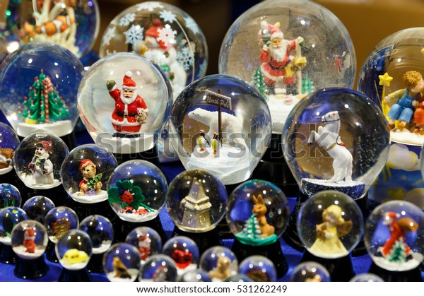 Christmas Water Globe Crystal Water Ball Stock Photo Edit Now 531262249