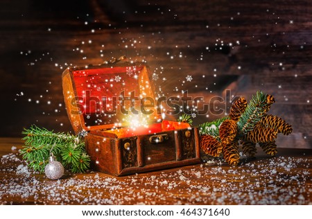 Similar – Image, Stock Photo winter dream Winter firs