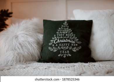 Christmas Winter Ornament Decor Pillow