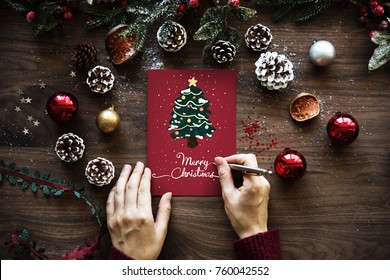 Christmas Wishing Card