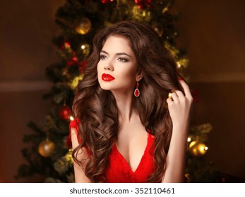 Xmas Model Hair Images Stock Photos Vectors Shutterstock