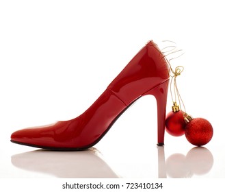 Christmas Woman Shoes.