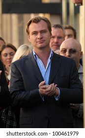 Christopher Nolan At Hans Zimmer Honored With Star On The Hollywood Walk Of Fame, Hollywood, CA. 12-08-10