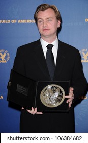 Christopher Nolan In The Press Room At The 61st Annual DGA Awards. Hyatt Regency Century Plaza, Los Angeles, CA. 01-31-09