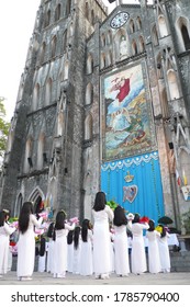 Chritmas Celemony at Hanoi St. Joseph Church in Vietnam