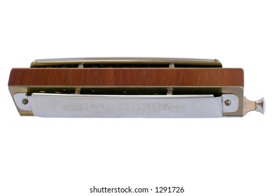 Chromatic Harmonica 3 - Back View