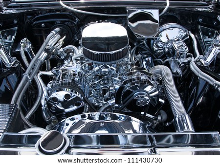 chrome auto engine stock