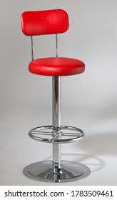 Chrome Bar Stool Isolated,bar Chair Isolated