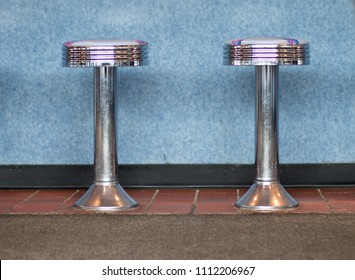 Chrome Diner Stools