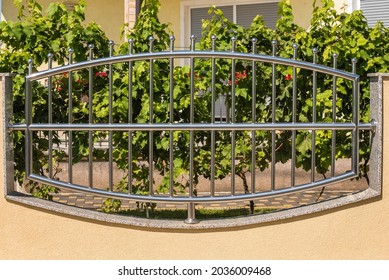 Chrome Fence Gate. Chromium Stainless Steel Fence