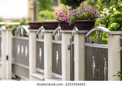 chrome fence. stainless steel fence 