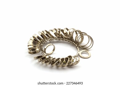 Chrome Jeweler Finger Sizing Tools On Stock Photo 227346493 | Shutterstock