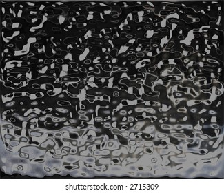 Chrome Texture Metallic Background Black Latex