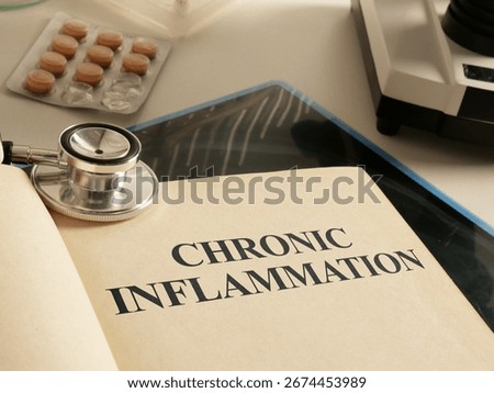 Chronic Inflammation is shown using a text as medical concept