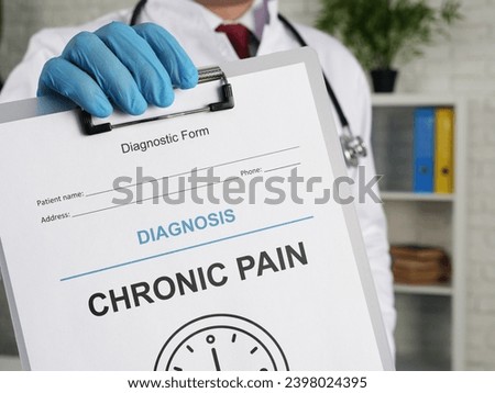 Chronic Pain is shown using a text
