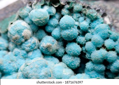 Chrysocolla, A Copper Silicate Mineral With Malachite