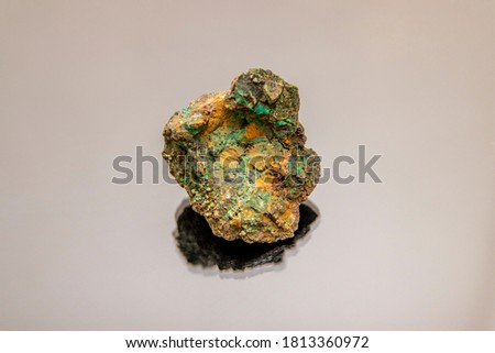 Chrysocolla mineral in cuprous sandstone. Stock photo © 