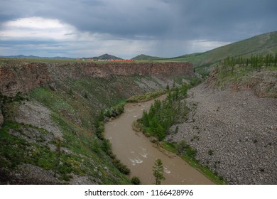 Chuluut River In Arkhangai Aimag, Mongolia