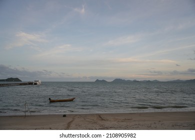 Chumphon Beach On Sunset View